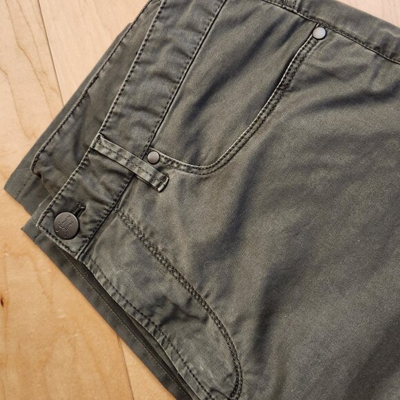 ARMANI Jeans ITALY Pants Khaki Fit sz M-6 Cotton Blend - Saks Fifth Ave purchase - Picture 8 of 16